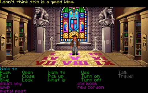 Captura de tela de Indiana Jones and the Last Crusade: The Graphic Adventure (2 de 4)