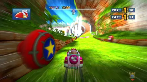 Captura de tela de Sonic & Sega All-Stars Racing (2 de 4)