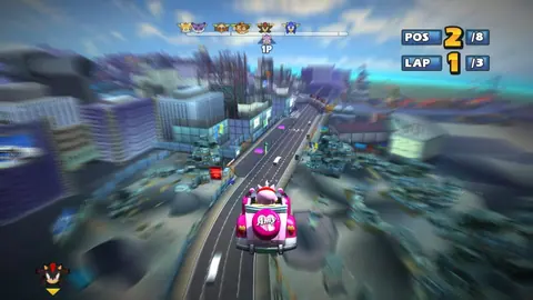 Captura de tela de Sonic & Sega All-Stars Racing (1 de 4)