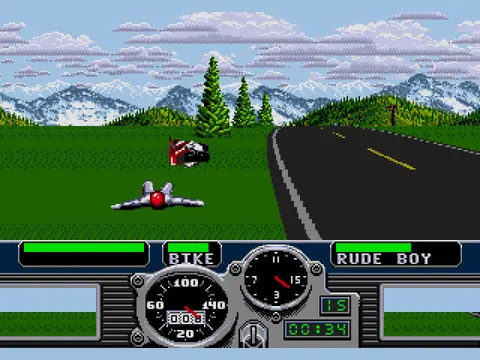 Captura de tela de Road Rash (2 de 4)