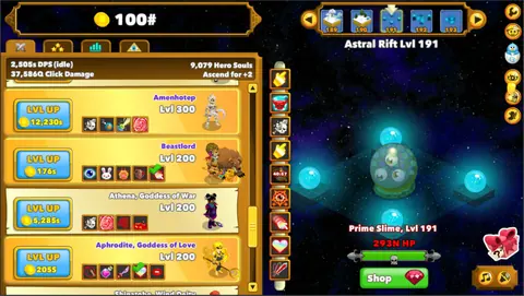 Captura de tela de Clicker Heroes (4 de 4)