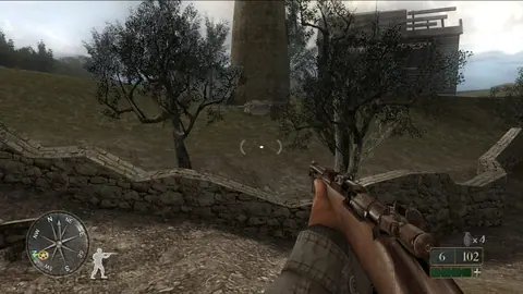 Captura de tela de Call of Duty 2: Big Red One (2 de 4)