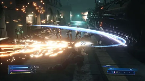 Captura de tela de Crisis Core: Final Fantasy VII - Reunion (1 de 4)