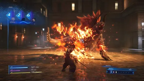 Captura de tela de Crisis Core: Final Fantasy VII - Reunion (3 de 4)