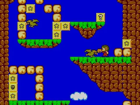 Captura de tela de Alex Kidd in Miracle World (1 de 4)