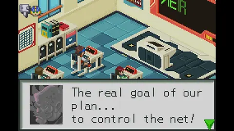 Captura de tela de Mega Man Battle Network (2 de 4)
