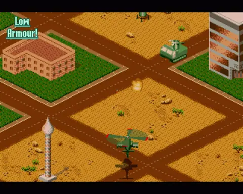 Captura de tela de Desert Strike: Return to the Gulf (3 de 4)