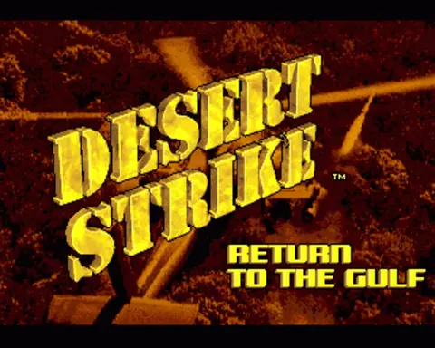 Captura de tela de Desert Strike: Return to the Gulf (2 de 4)