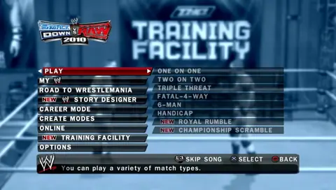 Captura de tela de WWE SmackDown vs. Raw 2010 (3 de 4)