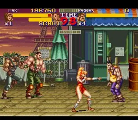 Captura de tela de Final Fight 2 (3 de 4)