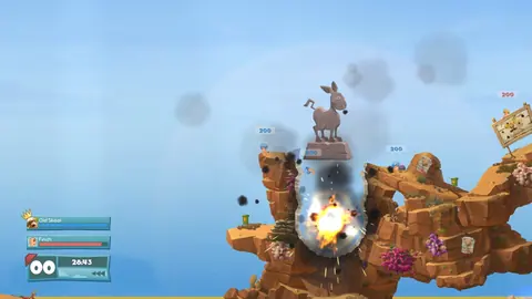 Captura de tela de Worms W.M.D (4 de 4)