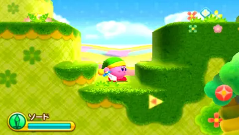 Captura de tela de Kirby: Triple Deluxe (2 de 4)
