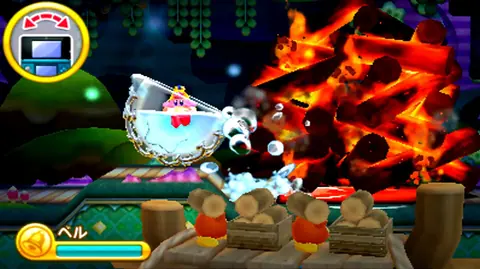 Captura de tela de Kirby: Triple Deluxe (3 de 4)