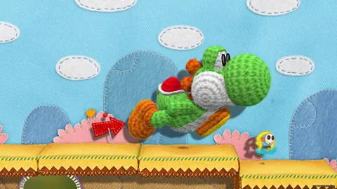 Captura de tela de Yoshi's Woolly World (1 de 4)