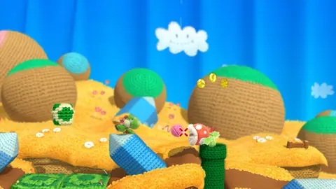 Captura de tela de Yoshi's Woolly World (4 de 4)