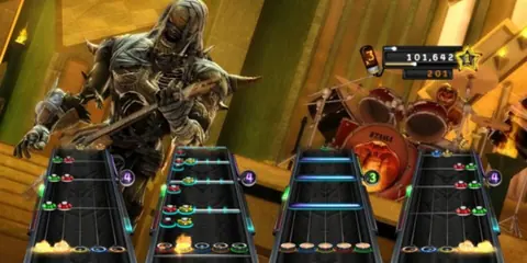 Captura de tela de Guitar Hero: Warriors of Rock (2 de 4)