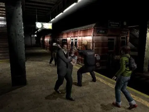 Captura de tela de Resident Evil Outbreak (2 de 4)