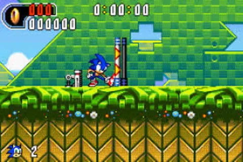 Captura de tela de Sonic Advance 2 (1 de 2)