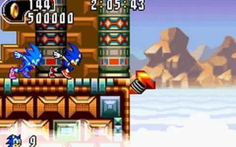 Captura de tela de Sonic Advance 2 (2 de 2)