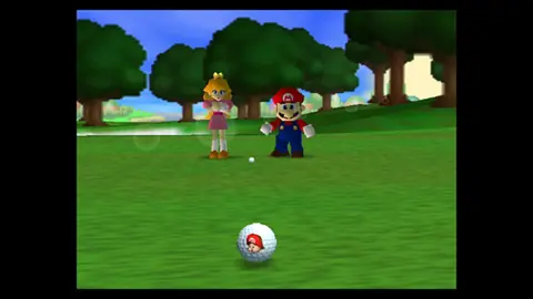 Captura de tela de Mario Golf (4 de 4)