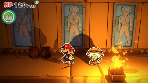Captura de tela de Paper Mario: The Origami King (4 de 4)