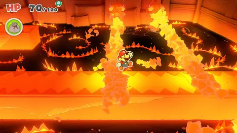 Captura de tela de Paper Mario: The Origami King (3 de 4)