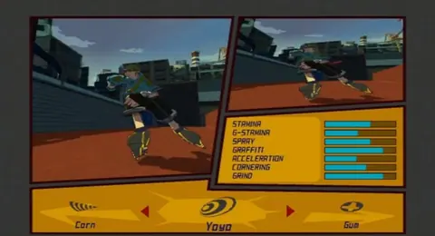 Captura de tela de Jet Set Radio Future (4 de 4)