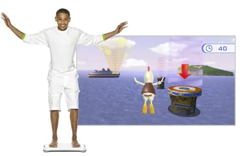 Captura de tela de Wii Fit (1 de 4)