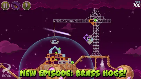 Captura de tela de Angry Birds Space (2 de 4)