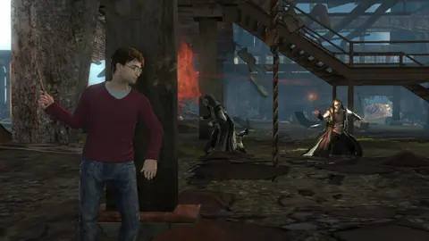 Captura de tela de Harry Potter and the Deathly Hallows: Part 1 (1 de 4)