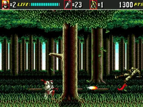 Captura de tela de Shinobi III: Return of the Ninja Master (2 de 3)