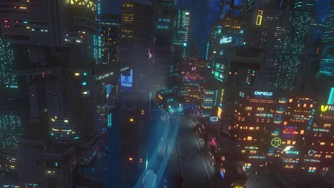 Captura de tela de Cloudpunk (3 de 4)