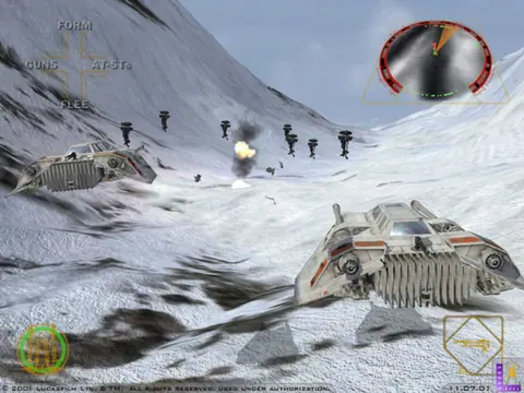 Captura de tela de Star Wars: Rogue Squadron II - Rogue Leader (3 de 4)