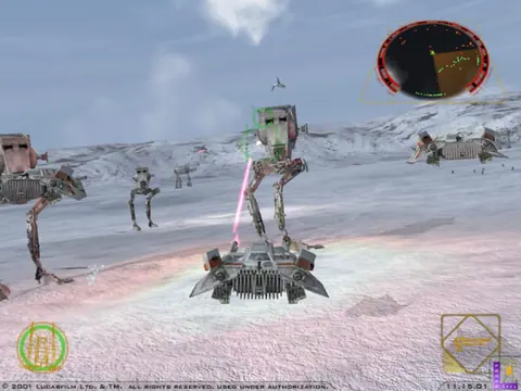 Captura de tela de Star Wars: Rogue Squadron II - Rogue Leader (4 de 4)