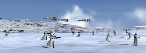 Captura de tela de Star Wars: Rogue Squadron II - Rogue Leader (2 de 4)
