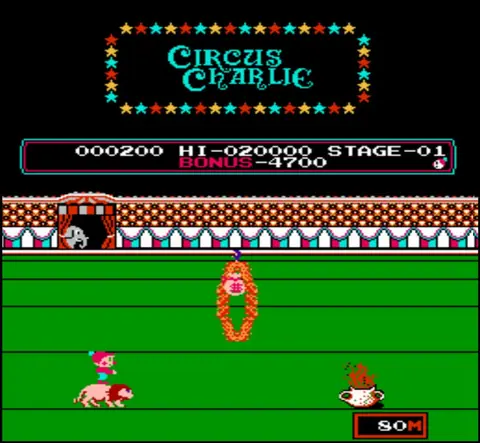 Captura de tela de Circus Charlie (2 de 4)