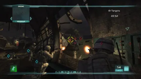 Captura de tela de Tom Clancy's Ghost Recon Advanced Warfighter 2 (3 de 4)