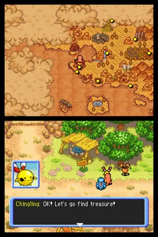 Captura de tela de Pokémon Mystery Dungeon: Explorers of Time (2 de 4)