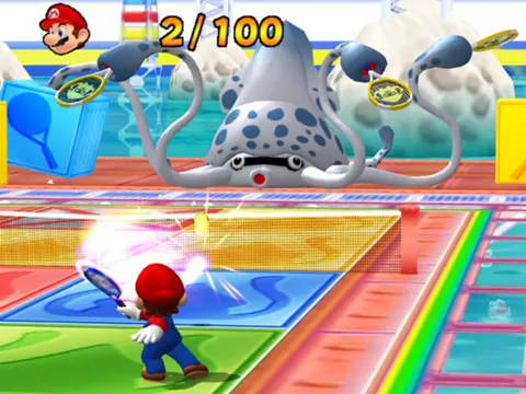 Captura de tela de Mario Power Tennis (4 de 4)