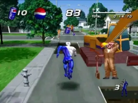 Captura de tela de Pepsiman (3 de 4)