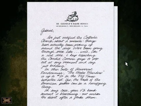 Captura de tela de The Beast Within: A Gabriel Knight Mystery (4 de 4)