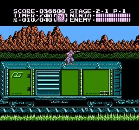 Captura de tela de Ninja Gaiden II: The Dark Sword of Chaos (1 de 4)