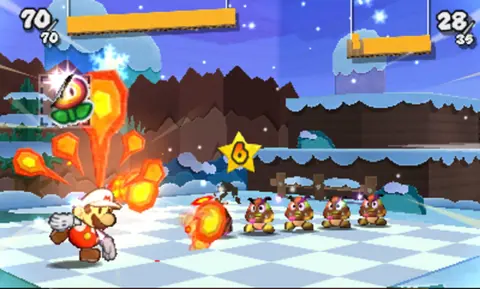 Captura de tela de Paper Mario: Sticker Star (3 de 4)