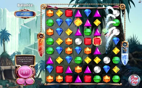 Captura de tela de Bejeweled 3 (4 de 4)