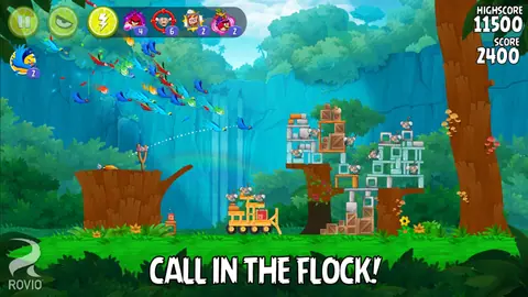 Captura de tela de Angry Birds Rio (1 de 4)