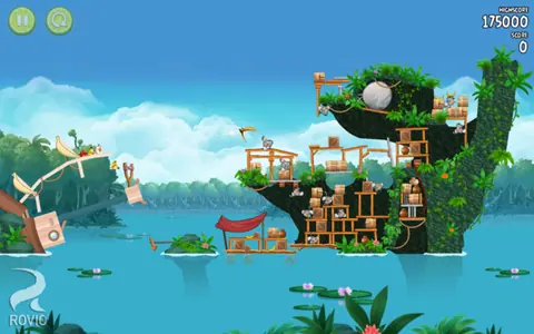 Captura de tela de Angry Birds Rio (2 de 4)