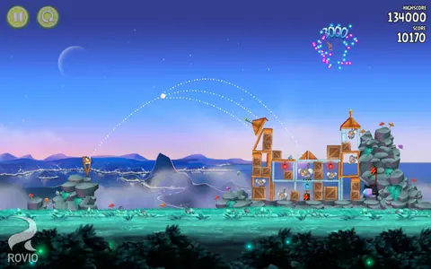 Captura de tela de Angry Birds Rio (4 de 4)