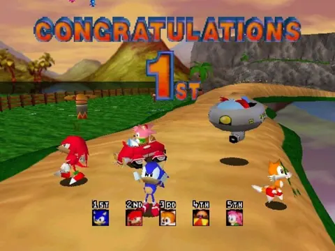 Captura de tela de Sonic R (3 de 4)