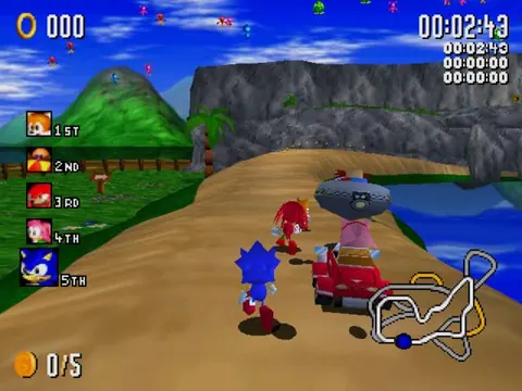 Captura de tela de Sonic R (4 de 4)
