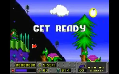 Captura de tela de Jazz Jackrabbit (1 de 4)